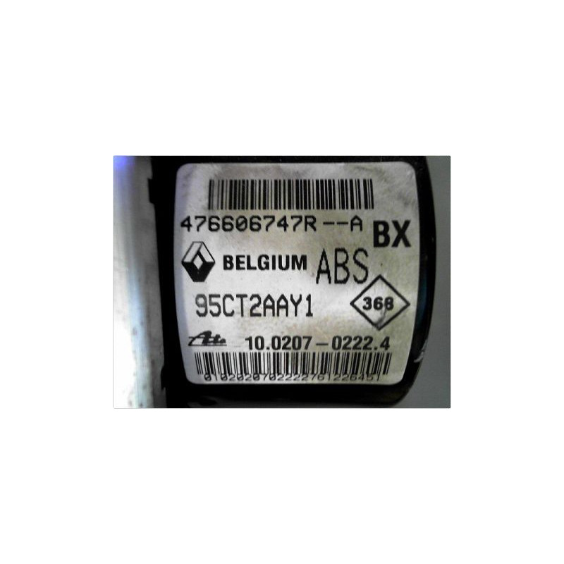 UNITE HYDRAULIQUE ABS RENAULT GRAND SCENIC III 09-11