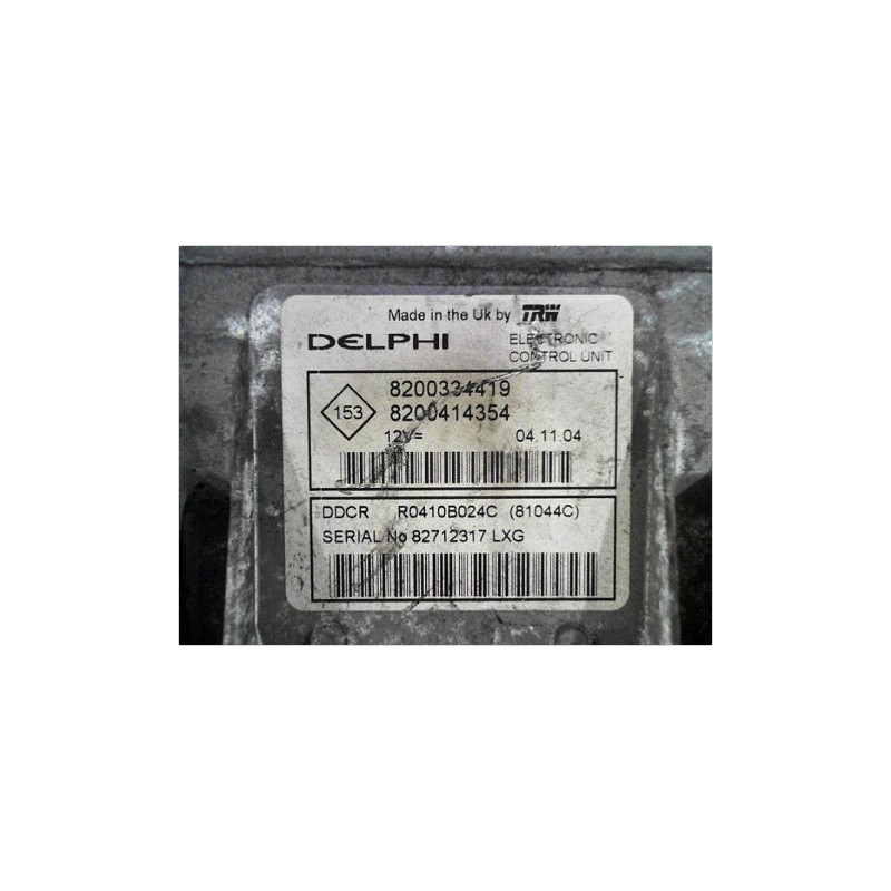 CALCULATEUR MOTEUR RENAULT SCENIC II PH1 02-06
