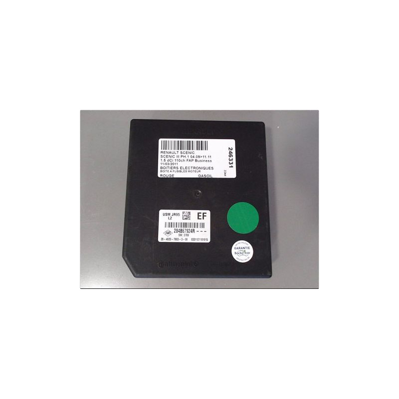 BOITE A FUSIBLES RENAULT SCENIC III PH.1 09-11