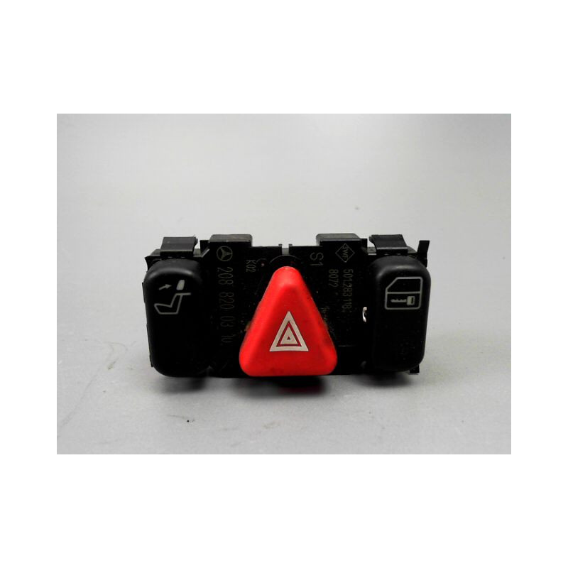BOUTON DE WARNING MERCEDES CLASSE CLK COUPE 2P I Phase 1 (208) 1997-1999