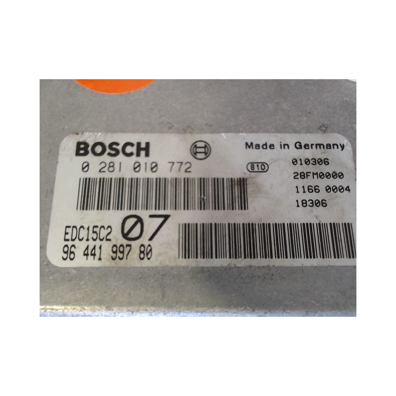CALCULATEUR MOTEUR PEUGEOT 406