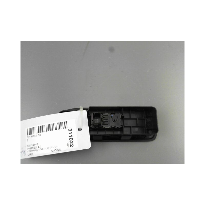 COMMANDE LEVE-GLACE PORTE AVD CITROEN C3 II Phase 1 (A51) 2009-2013