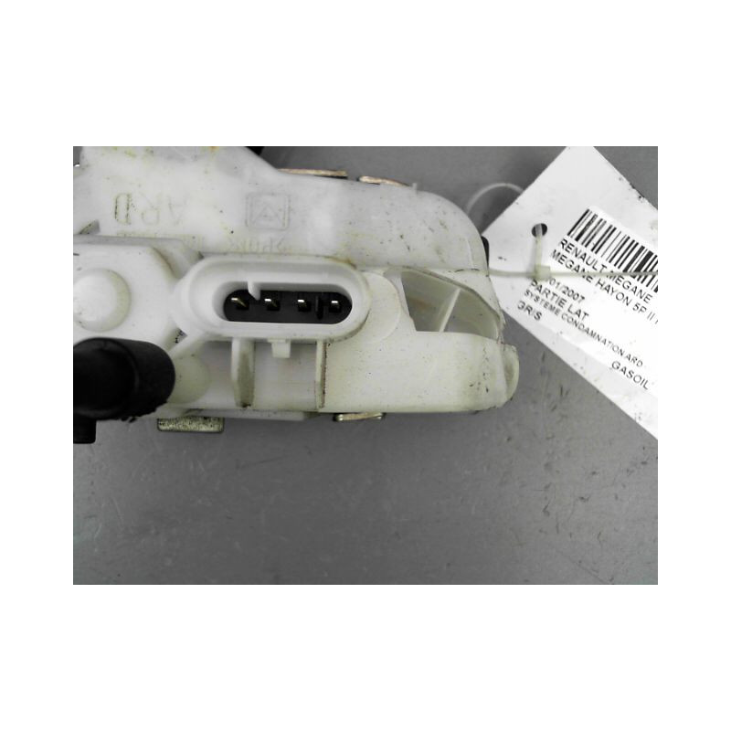 SYSTEME CONDAMNATION ARRIERE DROIT RENAULT MEGANE II Phase 2 2006-2009