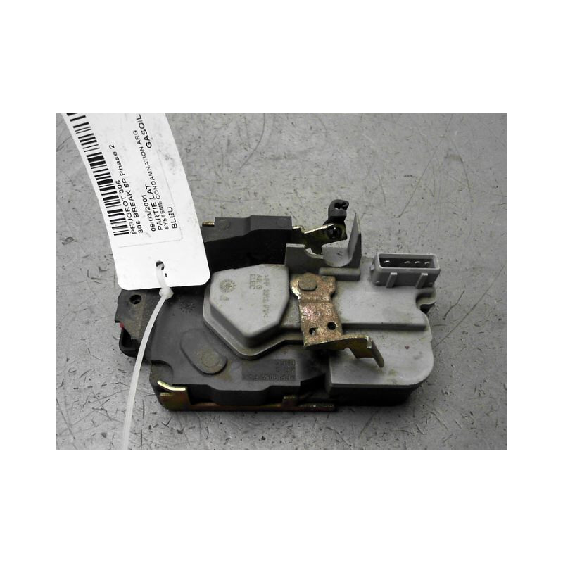 SYSTEME CONDAMNATION ARRIERE GAUCHE PEUGEOT 306 BREAK Phase 2 1997-2002