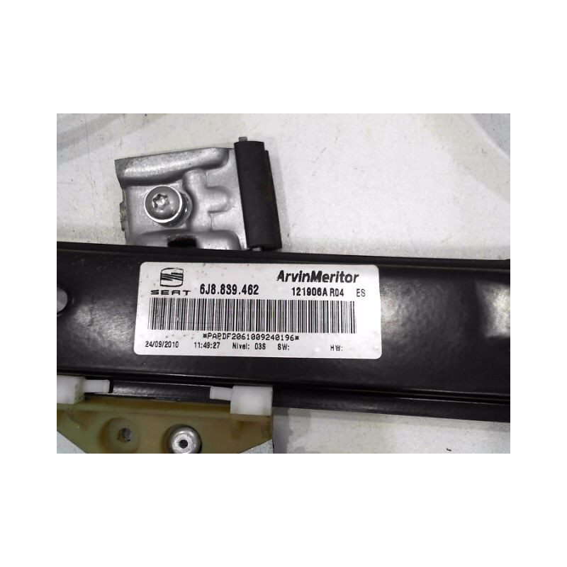 MECANISME LEVE-GLACE ARRIERE DROIT SEAT IBIZA 2008-