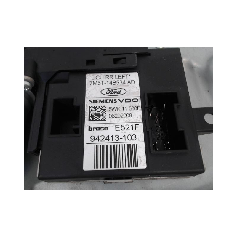 MECANISME+MOTEUR LEVE-GLACE ARRIERE GAUCHE FORD C-MAX