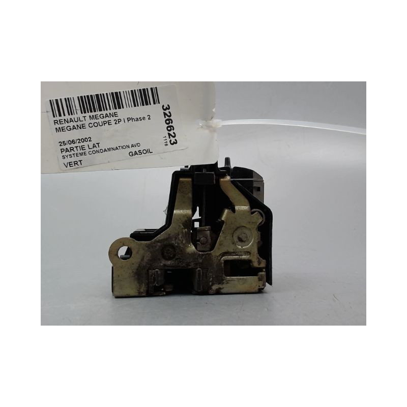 SYSTEME CONDAMNATION AVANT DROIT RENAULT MEGANE COUPE 2P I Phase 2 1999-2002