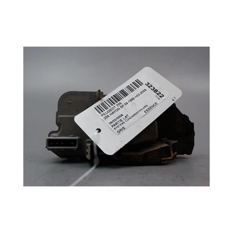 SYSTEME CONDAMNATION ARRIERE GAUCHE PEUGEOT 206 1998-2009