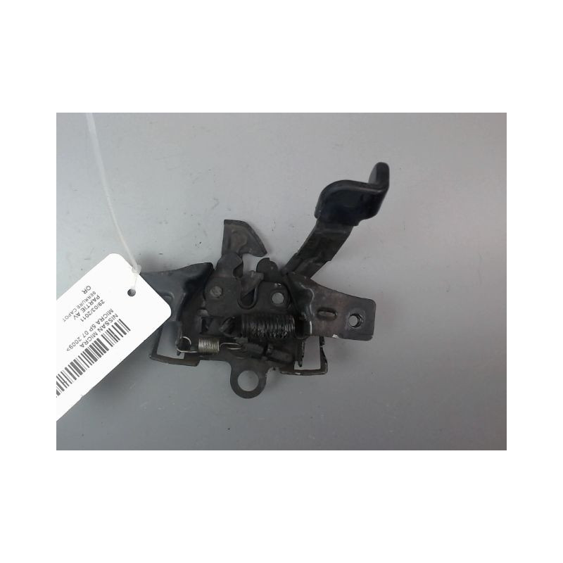 SERRURE CAPOT NISSAN MICRA 2009-