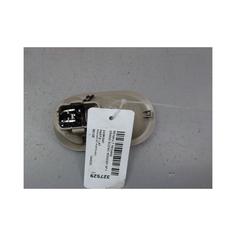 POIGNEE INTERIEURE PORTE ARRIERE DROIT RENAULT GRAND SCENIC MONOSP. II Phase 2 LONG 2006-2009