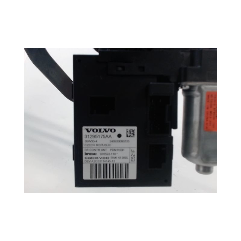 MECANISME+MOTEUR LEVE-GLACE AVANT DROIT VOLVO V50