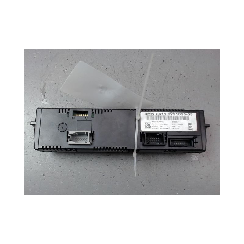 COMMANDE DE CHAUFFAGE BMW SERIE 1 COUPE 2P I (E82) 2007-2013