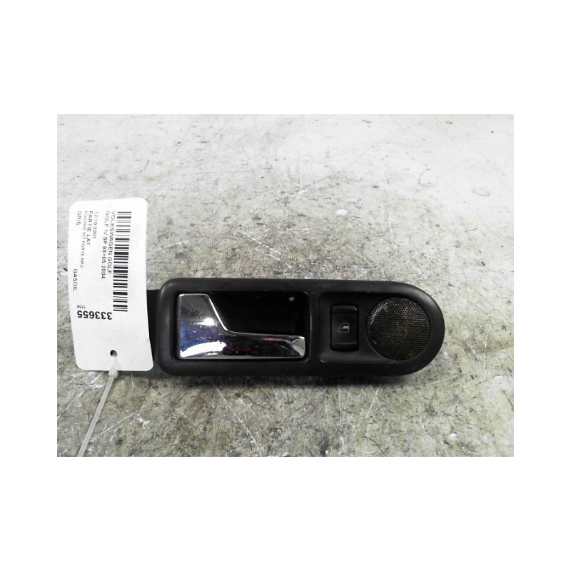 POIGNEE INTERIEURE PORTE ARRIERE GAUCHE VOLKSWAGEN GOLF IV 98-2004
