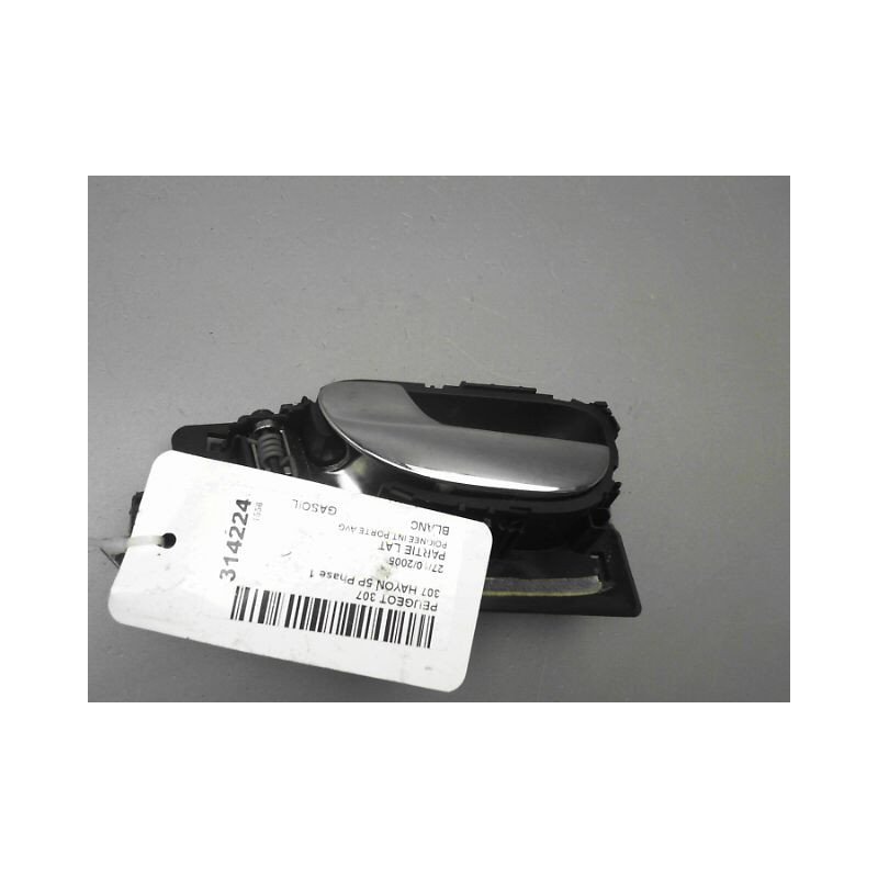 POIGNEE INTERIEURE PORTE AVANT GAUCHE PEUGEOT 307