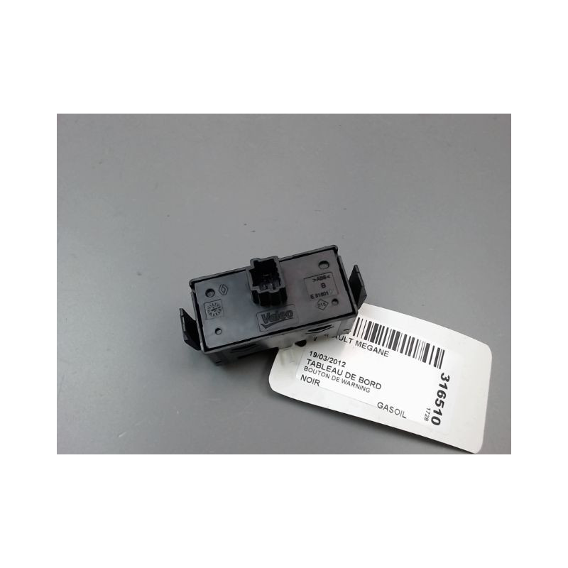 BOUTON DE WARNING RENAULT SCENIC MONOSP. III Phase 2 2011-2013