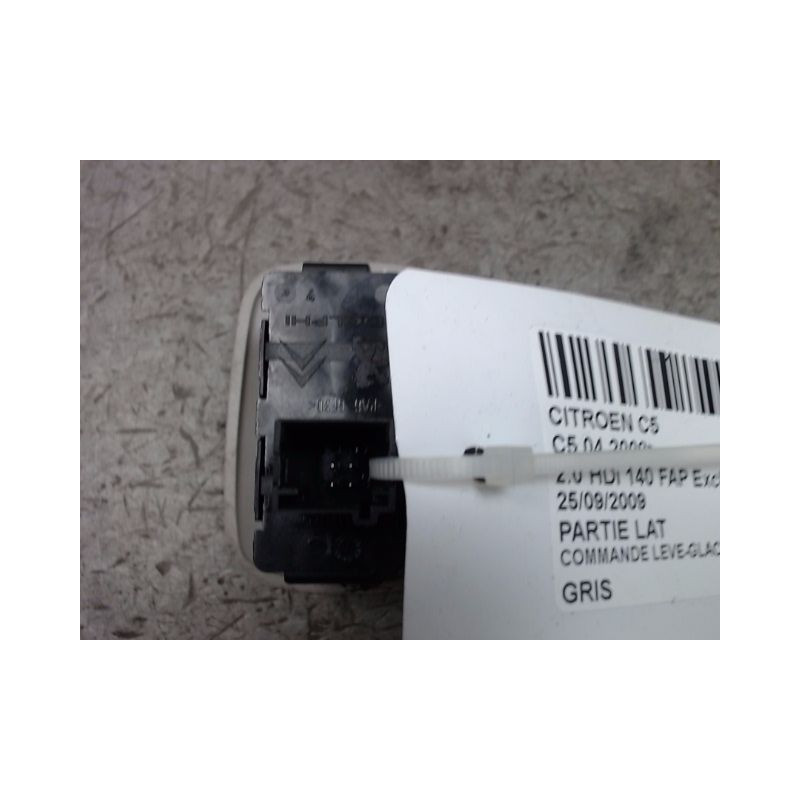 COMMANDE LEVE-GLACE PORTE ARD CITROEN C5 2008-