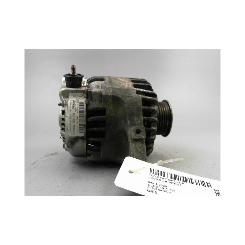 ALTERNATEUR TOYOTA COROLLA VERSO 2004-2007