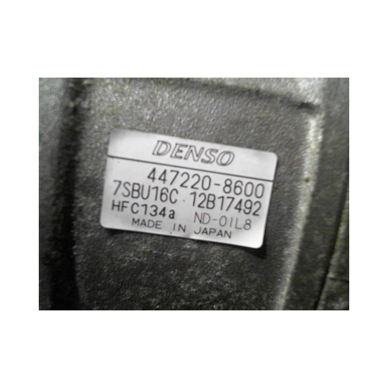 COMPRESSEUR AIR CONDITIONNE OPEL ZAFIRA