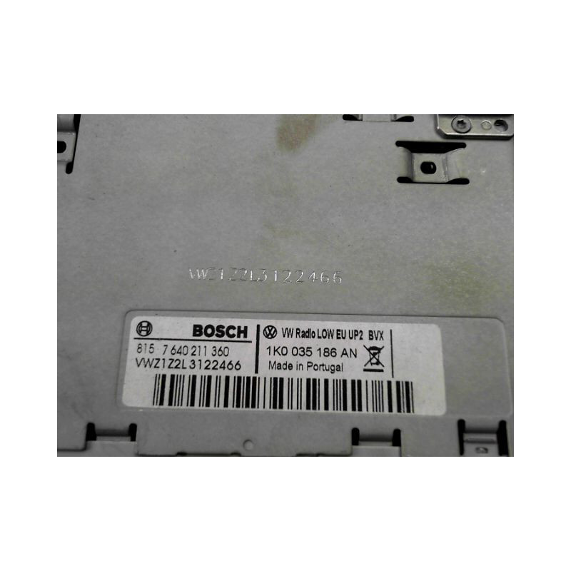 AUTORADIO VOLKSWAGEN TOURAN MONOSP. I Phase 2 (1T) 2006-2010