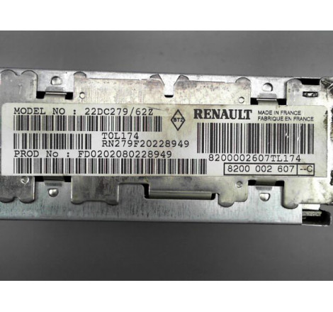 AUTORADIO RENAULT LAGUNA II Phase 1 2000-2005