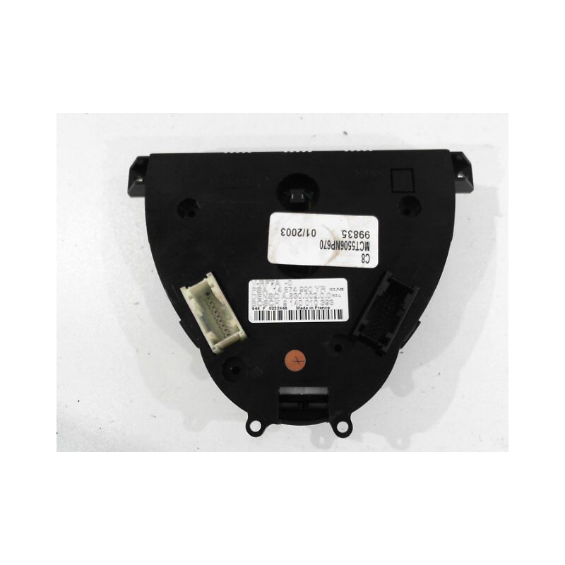 COMMANDE DE CHAUFFAGE CITROEN C8