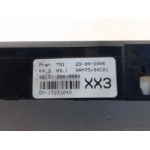 COMMANDE DE CHAUFFAGE OPEL ZAFIRA 2005-
