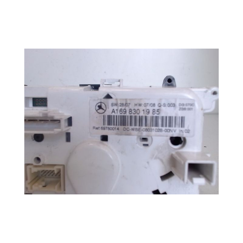 COMMANDE DE CHAUFFAGE MERCEDES CLASSE B 05-08