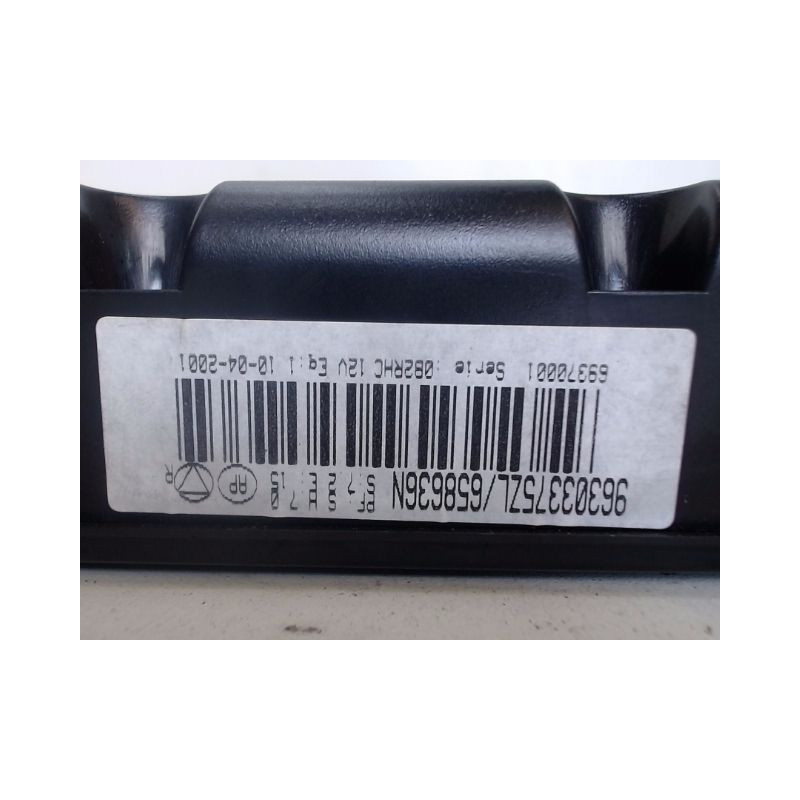 COMMANDE DE CHAUFFAGE PEUGEOT 406