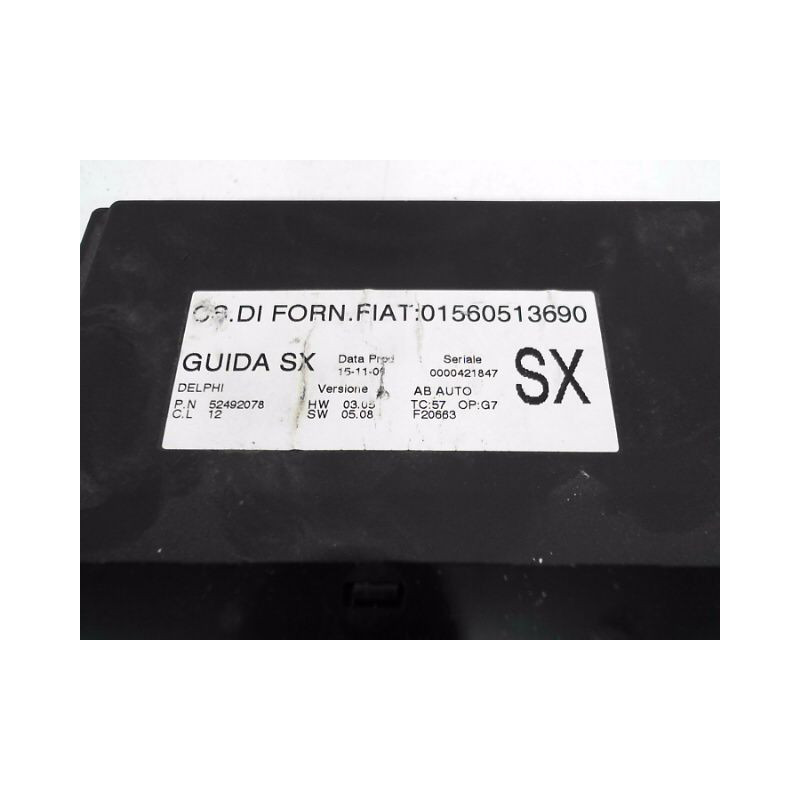 COMMANDE DE CHAUFFAGE ALFA ROMEO 147