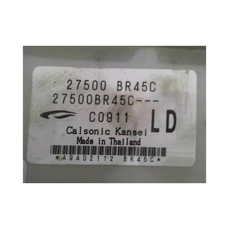 COMMANDE DE CHAUFFAGE NISSAN QASHQAI