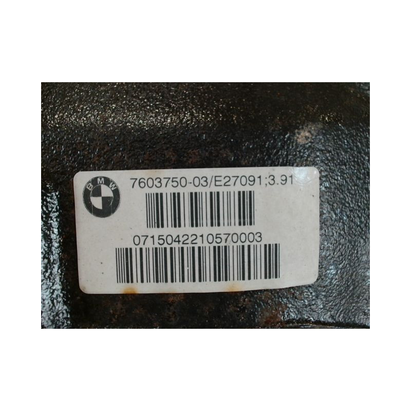 PONT ARRIERE B.M.W. SERIE 1 125