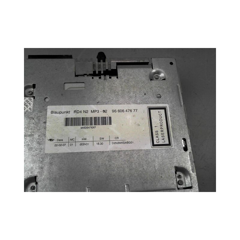 AUTORADIO PEUGEOT 407 SW Phase 1 2004-2008