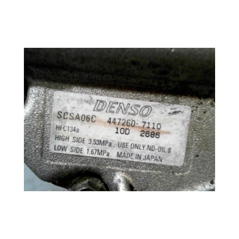 COMPRESSEUR AIR CONDITIONNE TOYOTA COROLLA