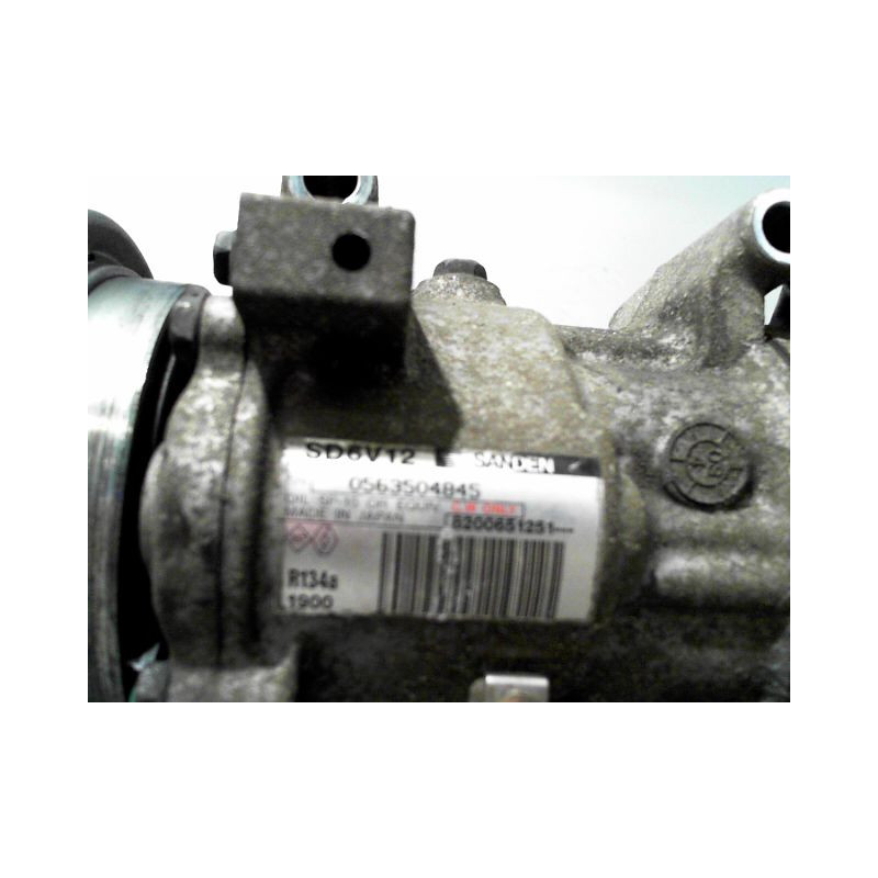 COMPRESSEUR AIR CONDITIONNE RENAULT CLIO III 2007-