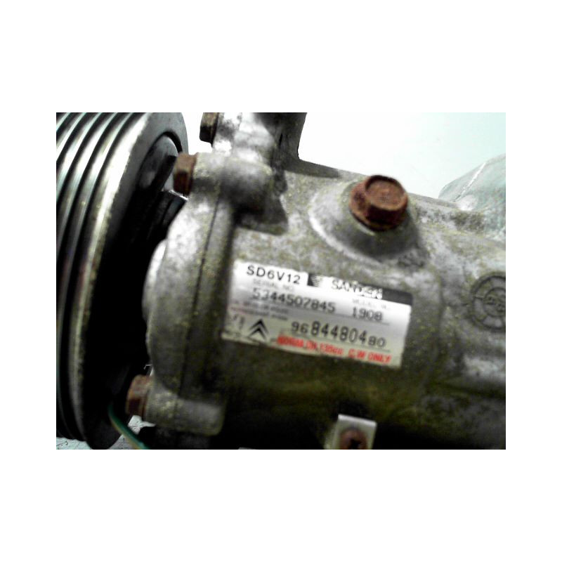 COMPRESSEUR AIR CONDITIONNE CITROEN C3 2005-