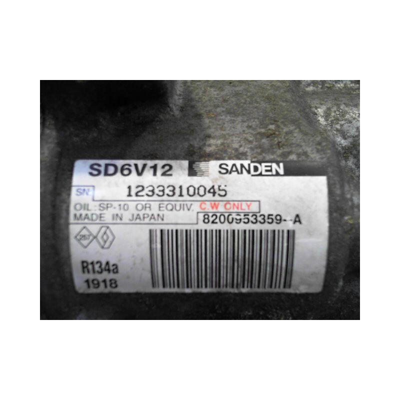 COMPRESSEUR AIR CONDITIONNE RENAULT CLIO III 2010-