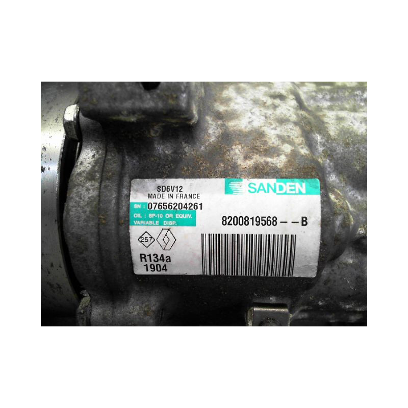 COMPRESSEUR AIR CONDITIONNE RENAULT CLIO III 2010-