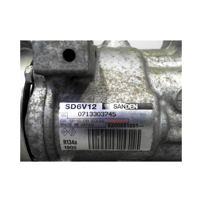 COMPRESSEUR AIR CONDITIONNE RENAULT CLIO III 2005-