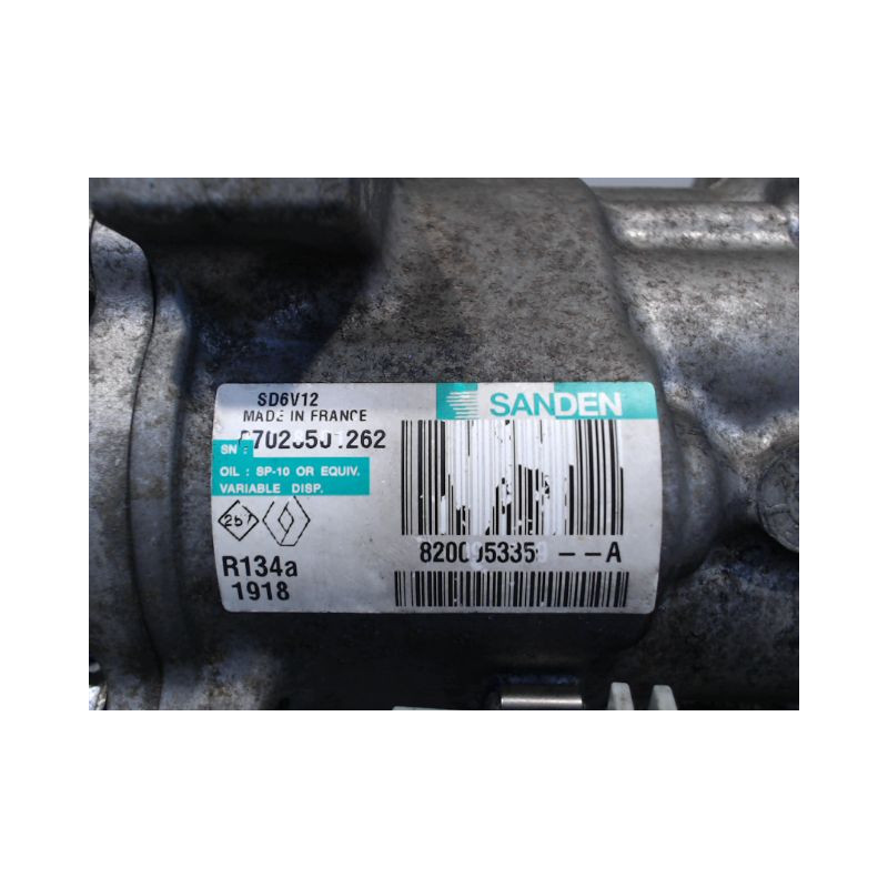 COMPRESSEUR AIR CONDITIONNE RENAULT CLIO III 2010-