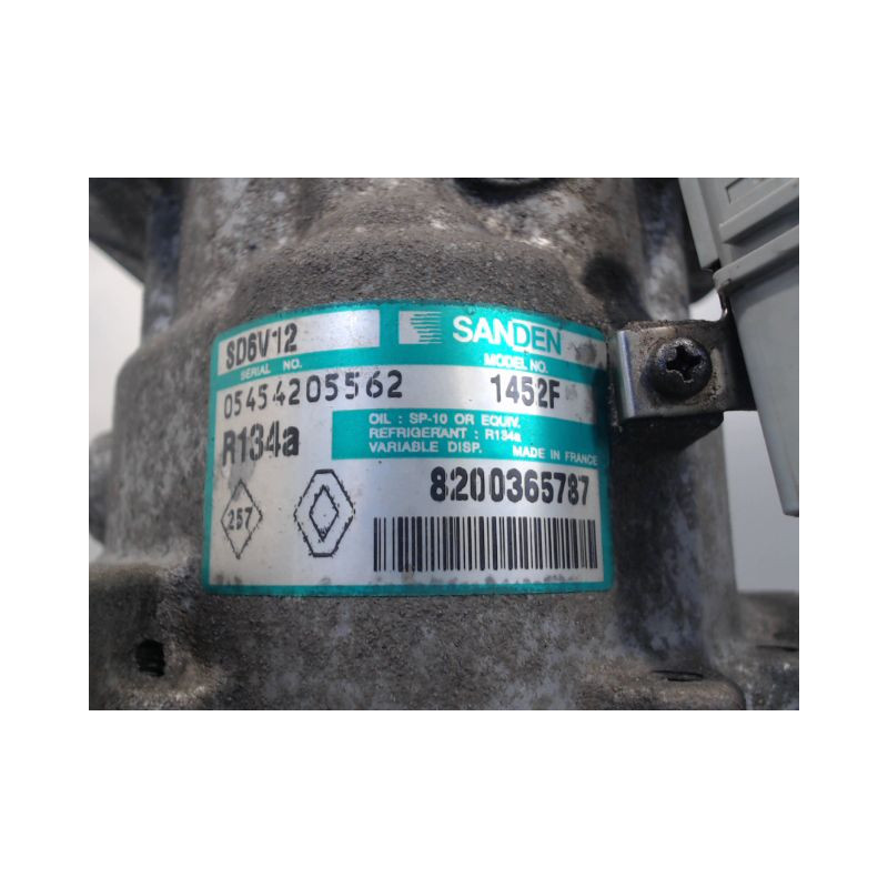 COMPRESSEUR AIR CONDITIONNE RENAULT CLIO III 2005-