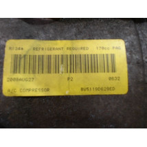 COMPRESSEUR AIR CONDITIONNE FORD FIESTA 2005-