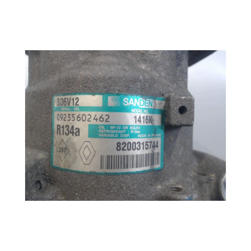 COMPRESSEUR AIR CONDITIONNE RENAULT CLIO II PH.2 01-06