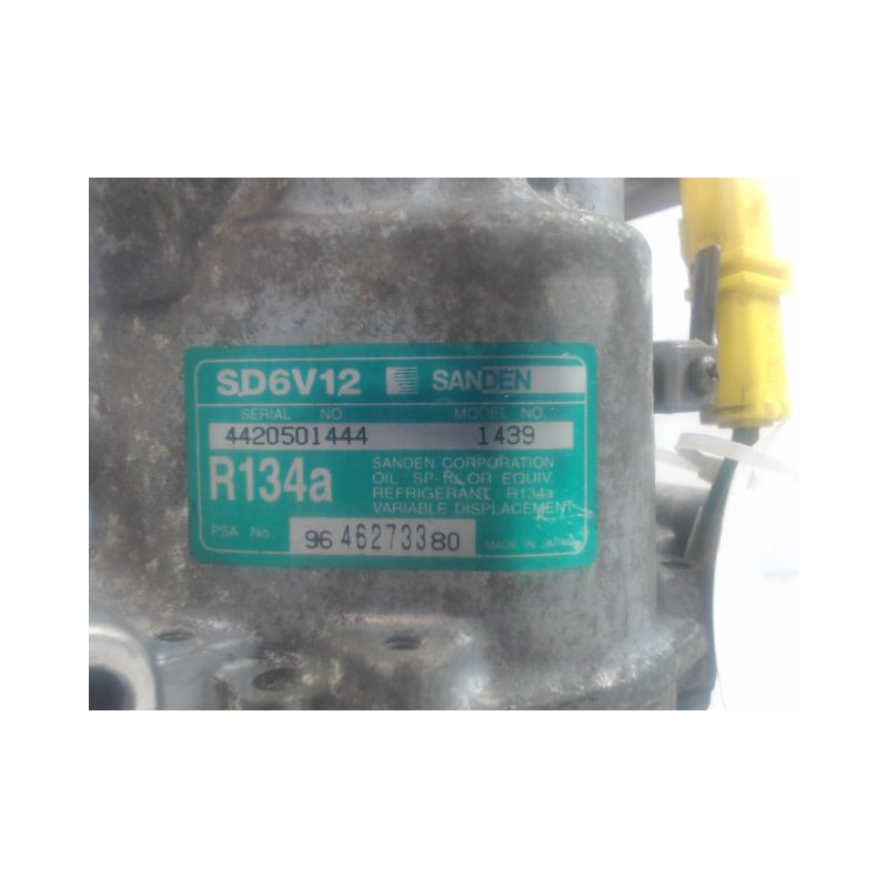 COMPRESSEUR AIR CONDITIONNE CITROEN C3 2002-2005