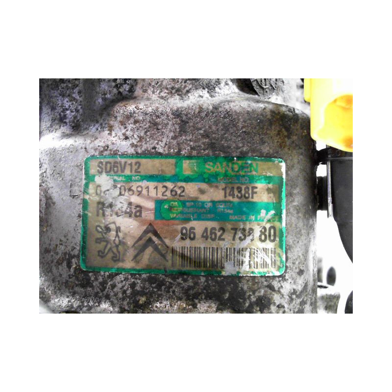 COMPRESSEUR AIR CONDITIONNE PEUGEOT 206 5P