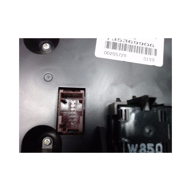 COMMANDE DE CHAUFFAGE FIAT PANDA 2003-