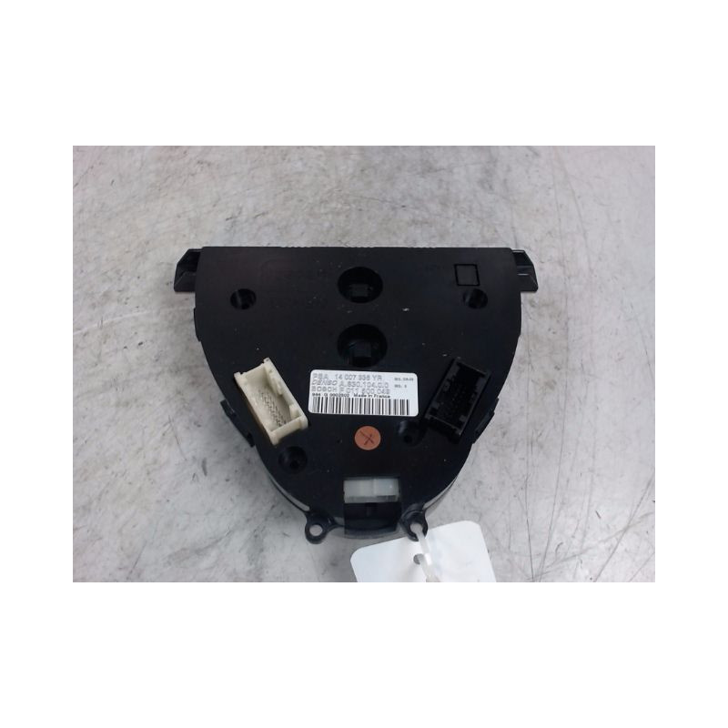 COMMANDE DE CHAUFFAGE PEUGEOT 807