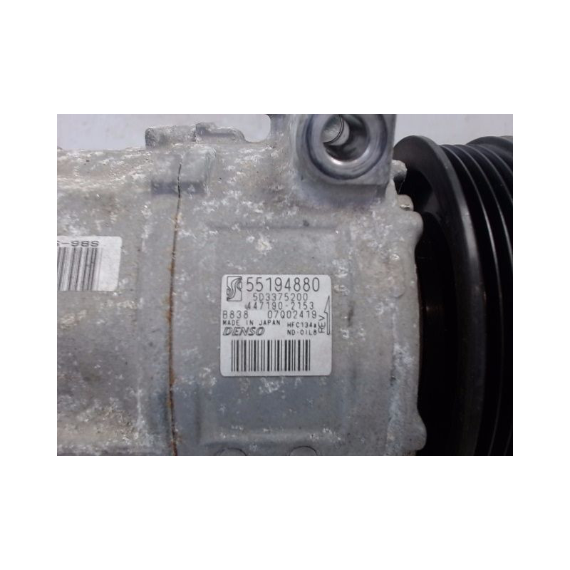 COMPRESSEUR AIR CONDITIONNE FIAT GRANDE PUNTO 2005-