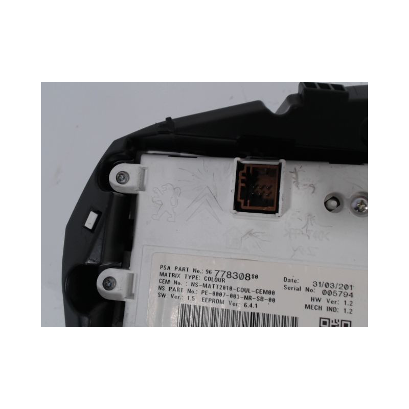 BLOC COMPTEURS CITROEN DS5