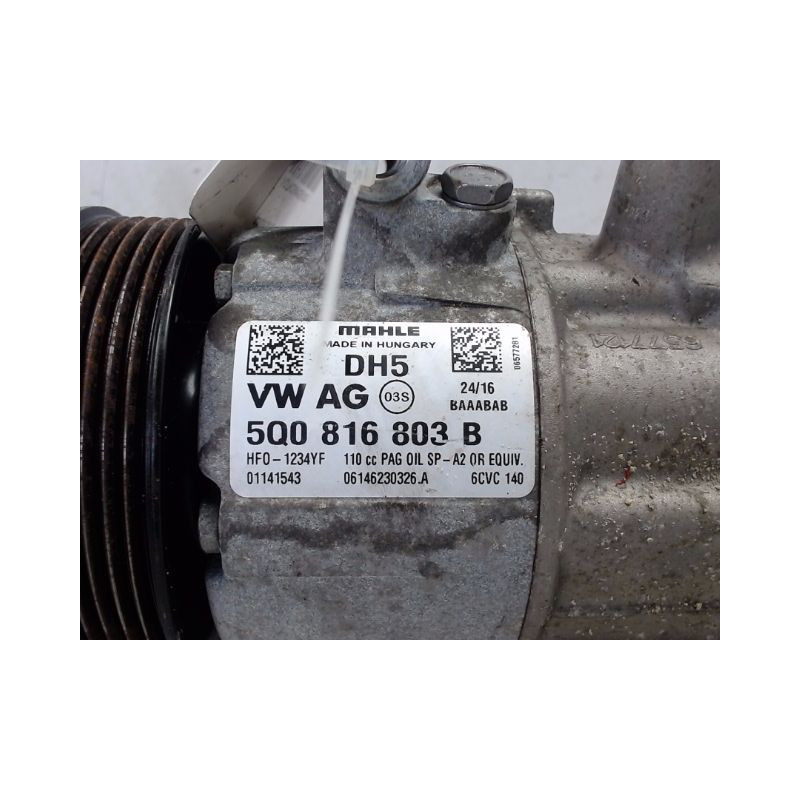 COMPRESSEUR AIR CONDITIONNE VOLKSWAGEN GOLF