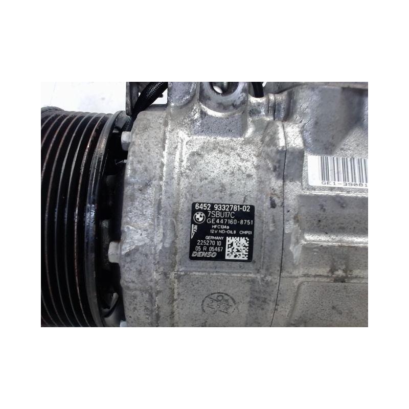 COMPRESSEUR AIR CONDITIONNE BMW SERIE 2